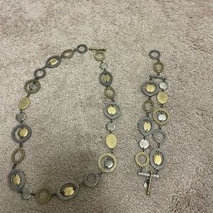 Necklace and bracelet
